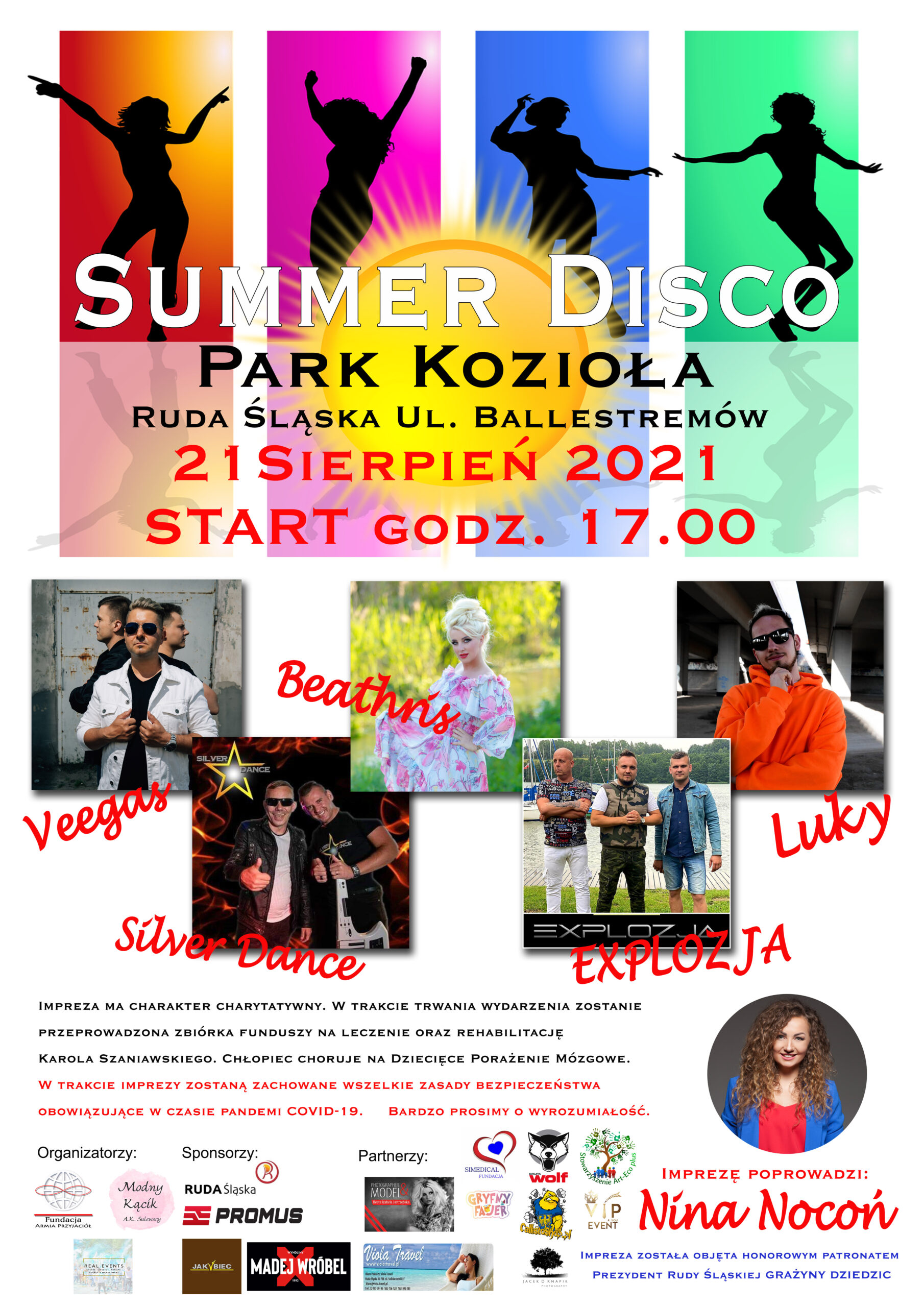 Plakat summer disco